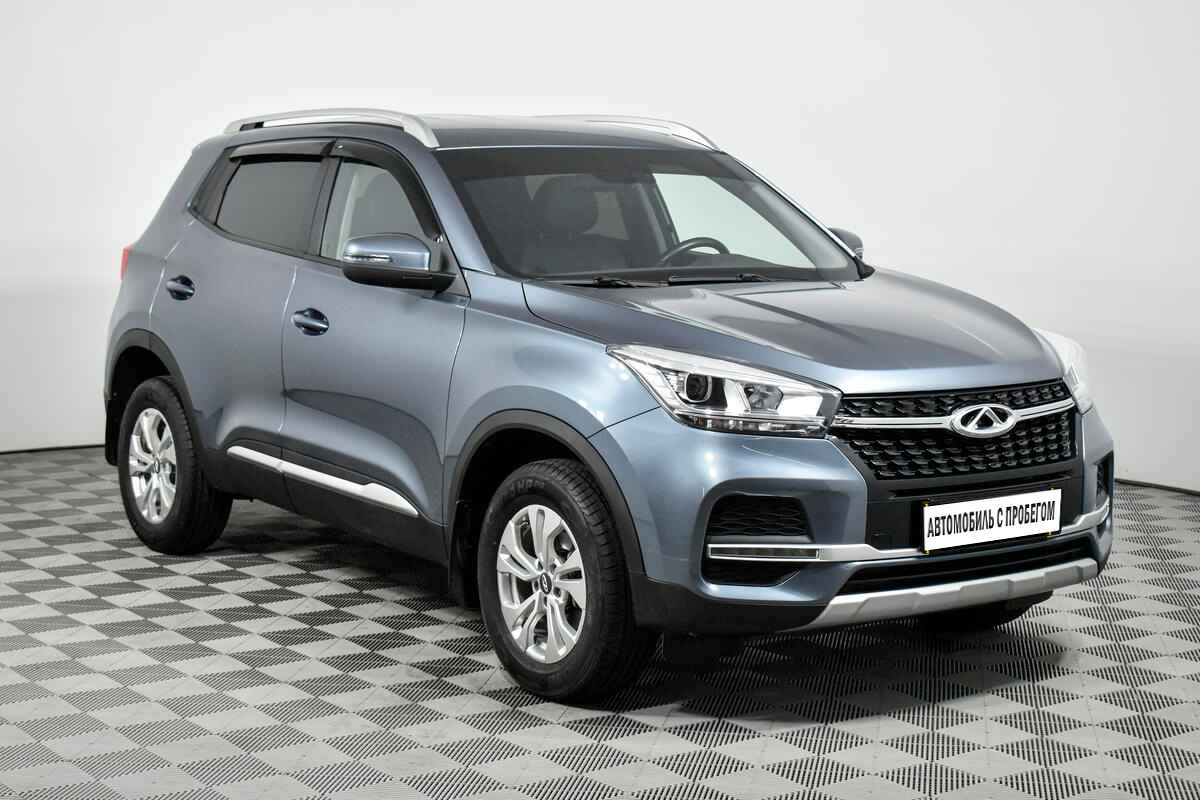 Chery Tiggo 4 2018 — 2023 i Рестайлинг серый.